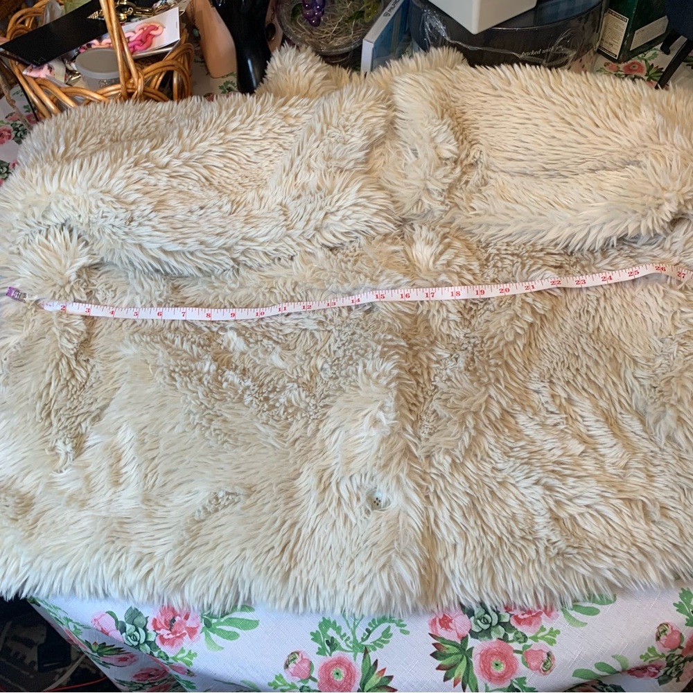 🌷Host Pic🌷❤️Price Drop❤️Old Navy Women's Soft Cream Teddy Jacket - Picture 8 of 13